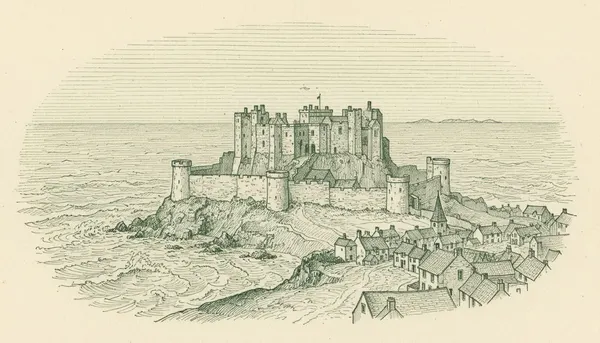 Bamburgh Town and Castle, free self-guided walking tour in Bamburgh